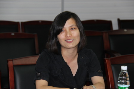 博世(长沙)公司人力资源王兰桂部长在研讨会上